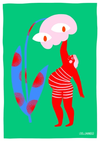 Affiche "La vie"- A4