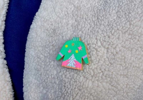 Broche "Pull moche de Noël"