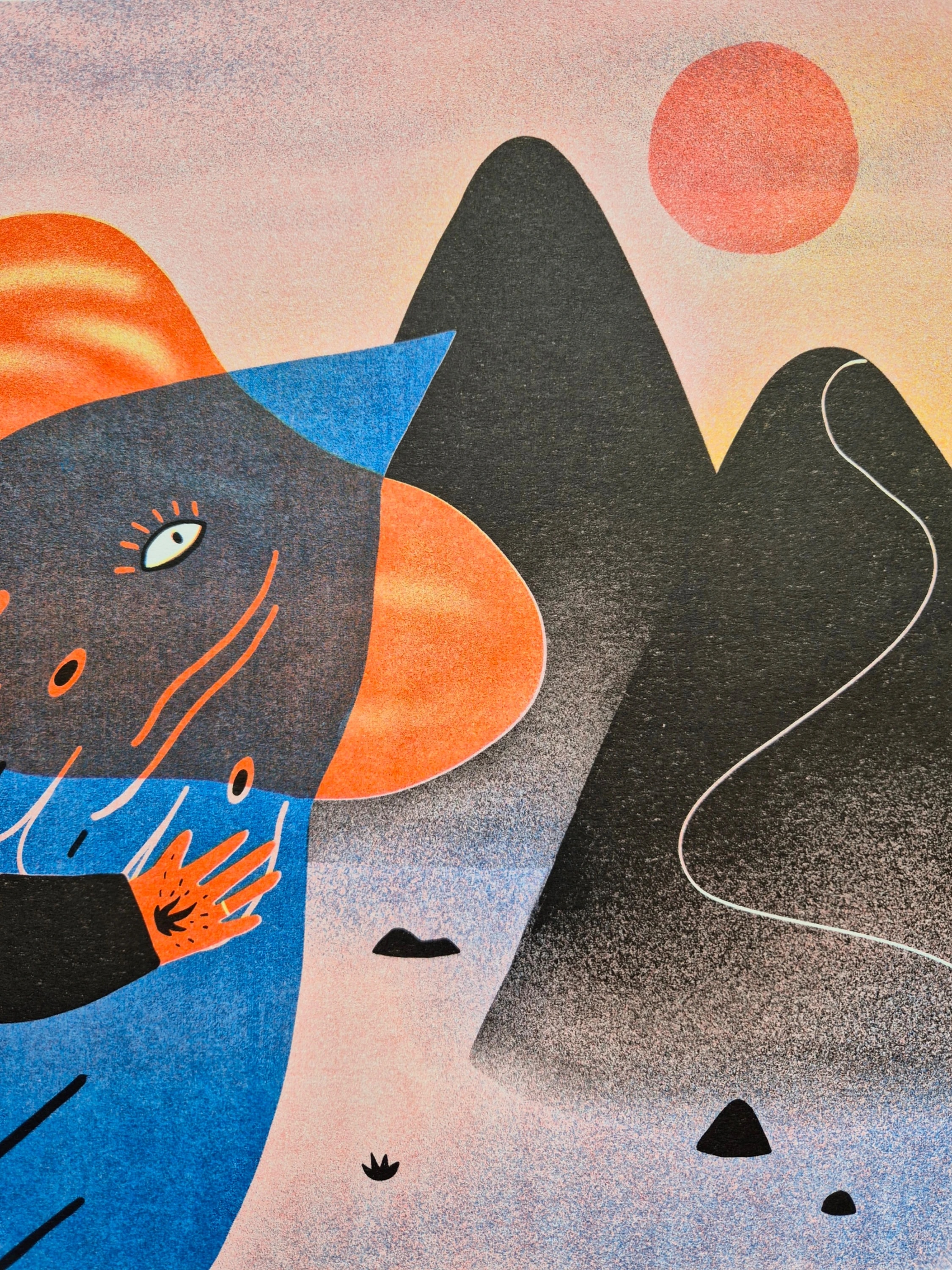 Affiche "Oiseau sauvage" - A3