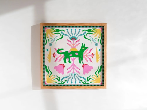 Le printemps - 20x20cm