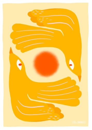 Affiche "L'été"- A4