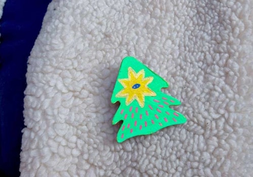 Broche "Sapin de Noël"