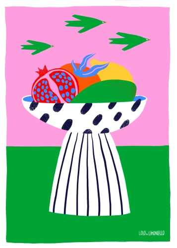Affiche "Tutti Frutti"- A4