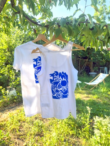 T-shirt femme "Oiseau des îles"