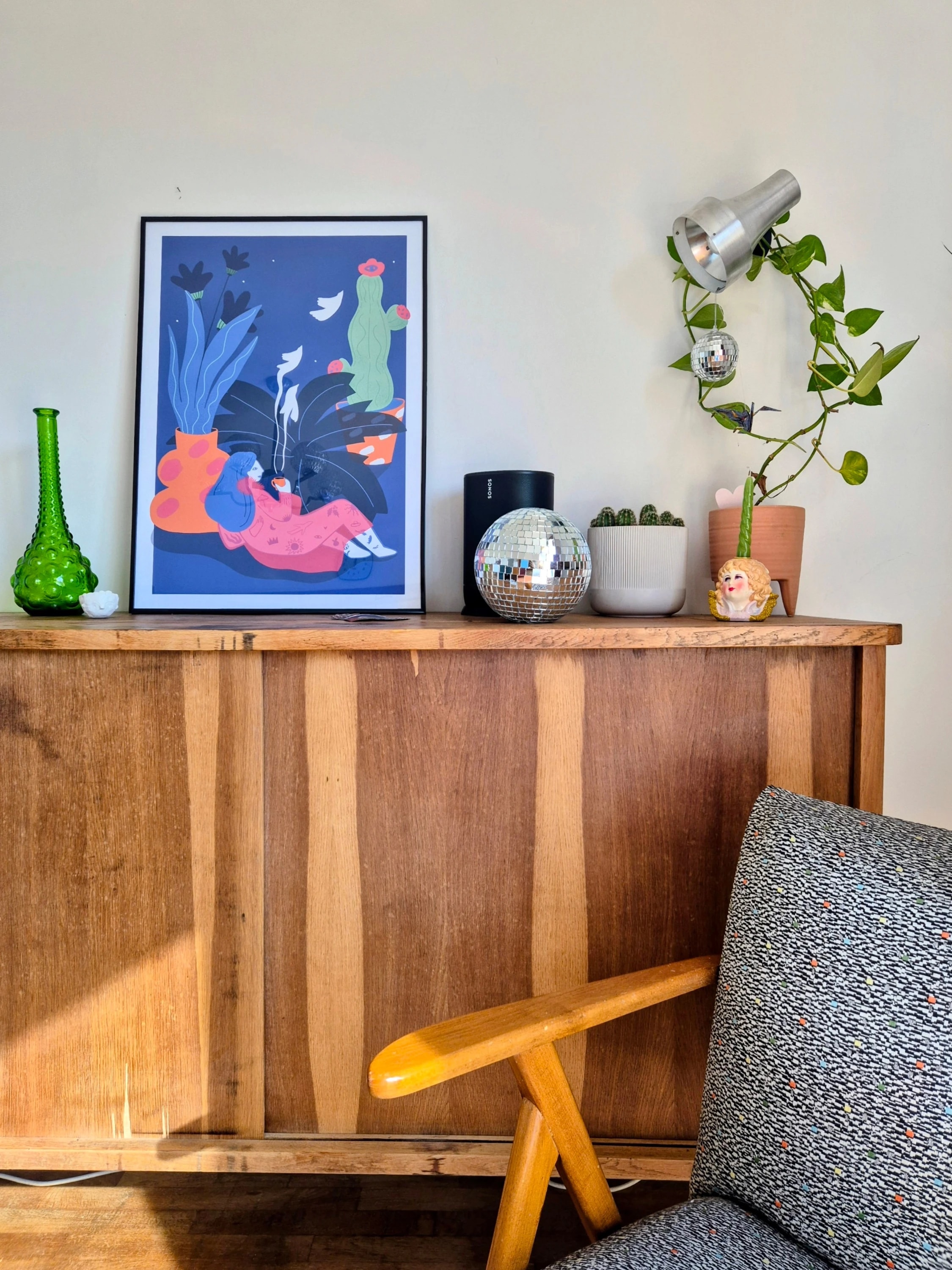 Affiche "Jardin d'hiver" - A3 ou 50x70cm