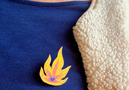 Broche "Feu"