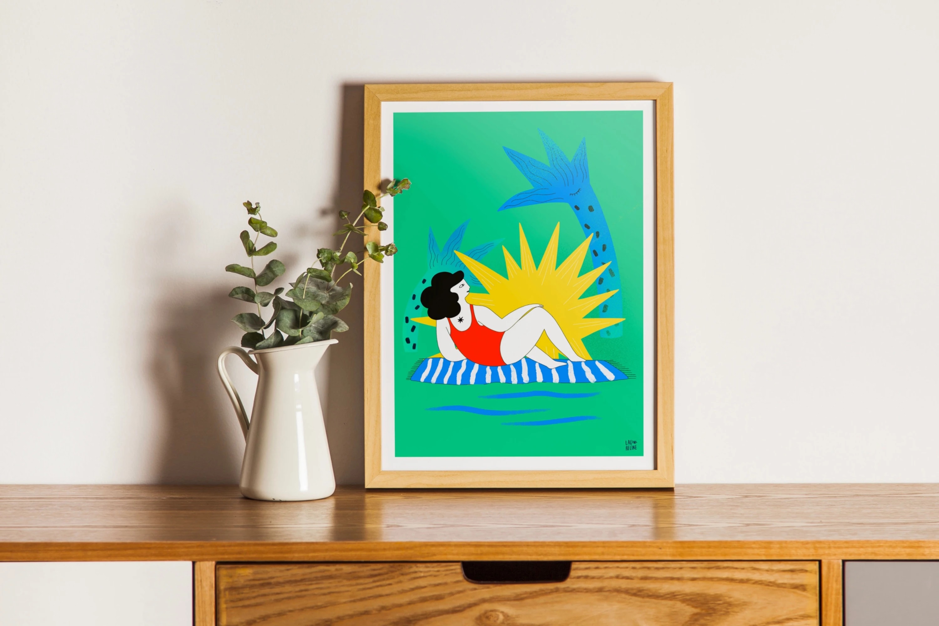 Affiche "Juillet"- A4