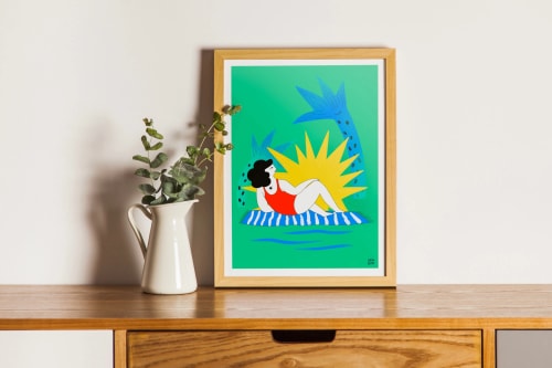 Affiche "Juillet"- A4