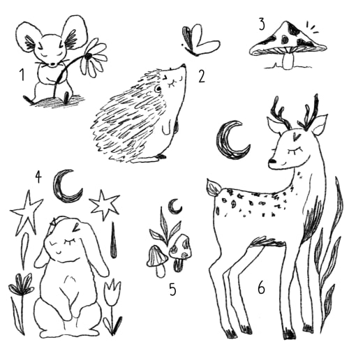 Les mignons de la forêt