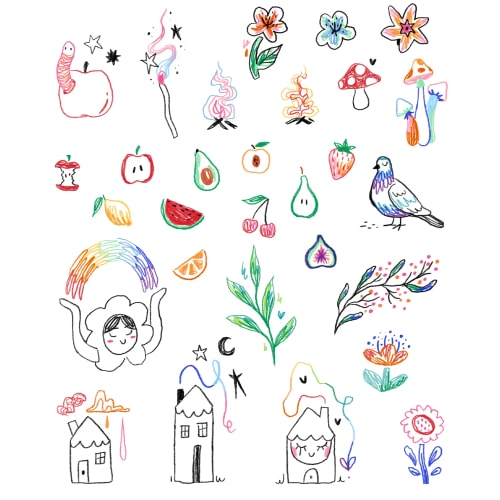Très mimi planche mais en couleur