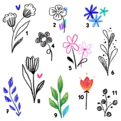 Fleurs #1