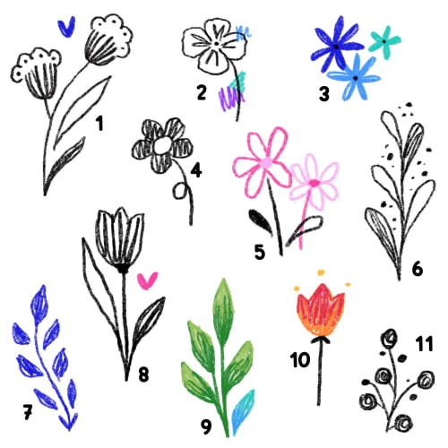 Fleurs #1