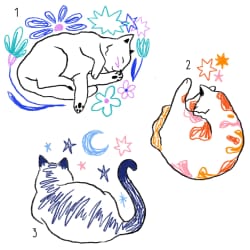 Trois ptits chats #1