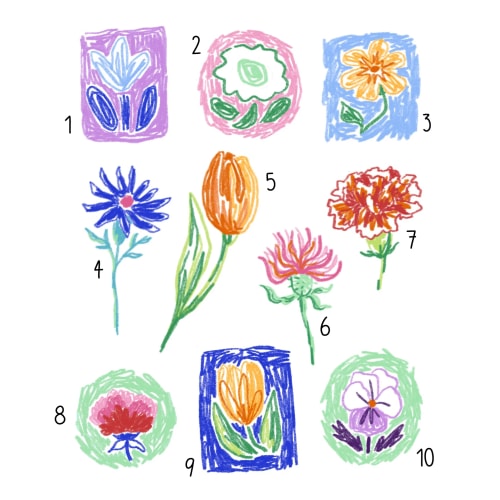 Fleurs #10