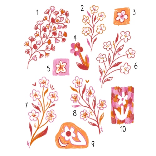 Fleurs #12