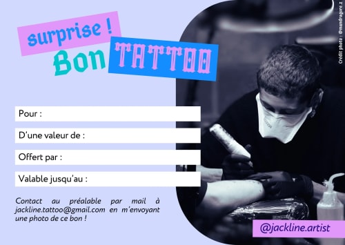 Give the gift of a tattoo voucher!