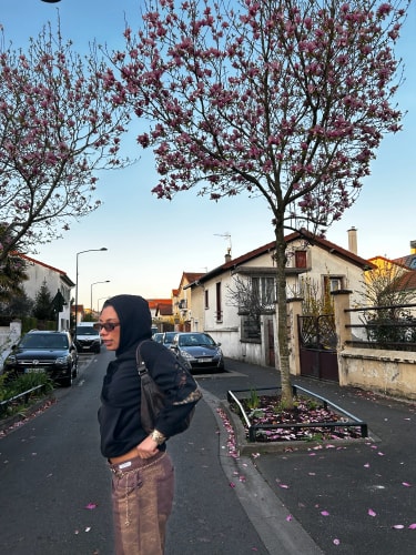 Jean Baggy Dentelle Customisation