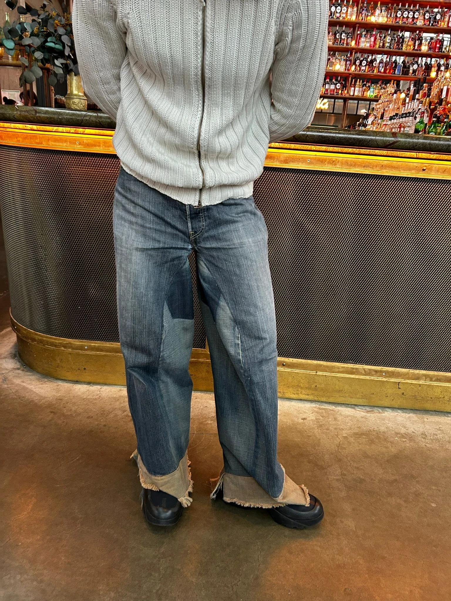 Jean Baggy Double Pocket Customisation 