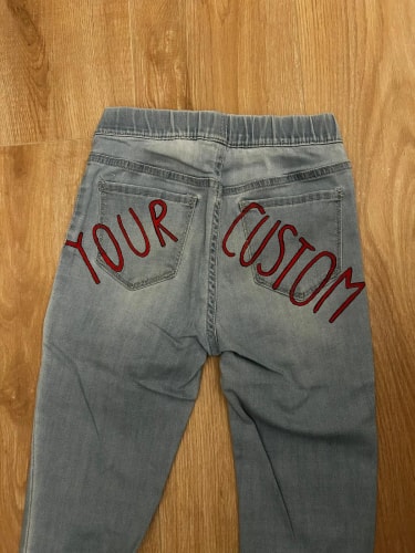 Jean Message Customisation
