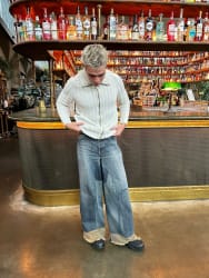 Jean Baggy Double Pocket Customisation