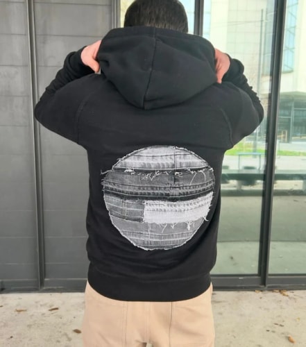 Hoodie  Circle Customisation