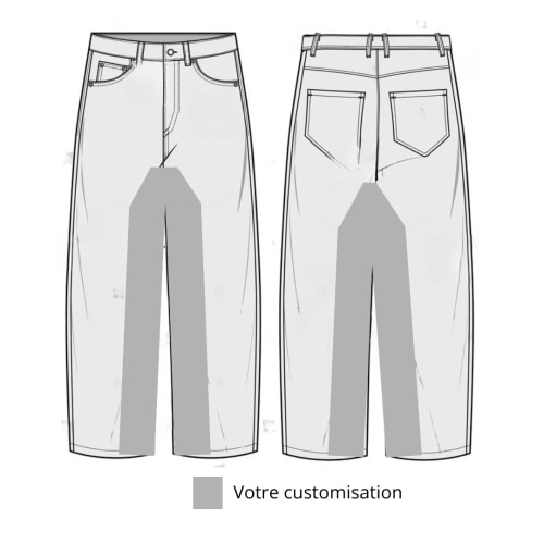 Jean Light Baggy Customisation