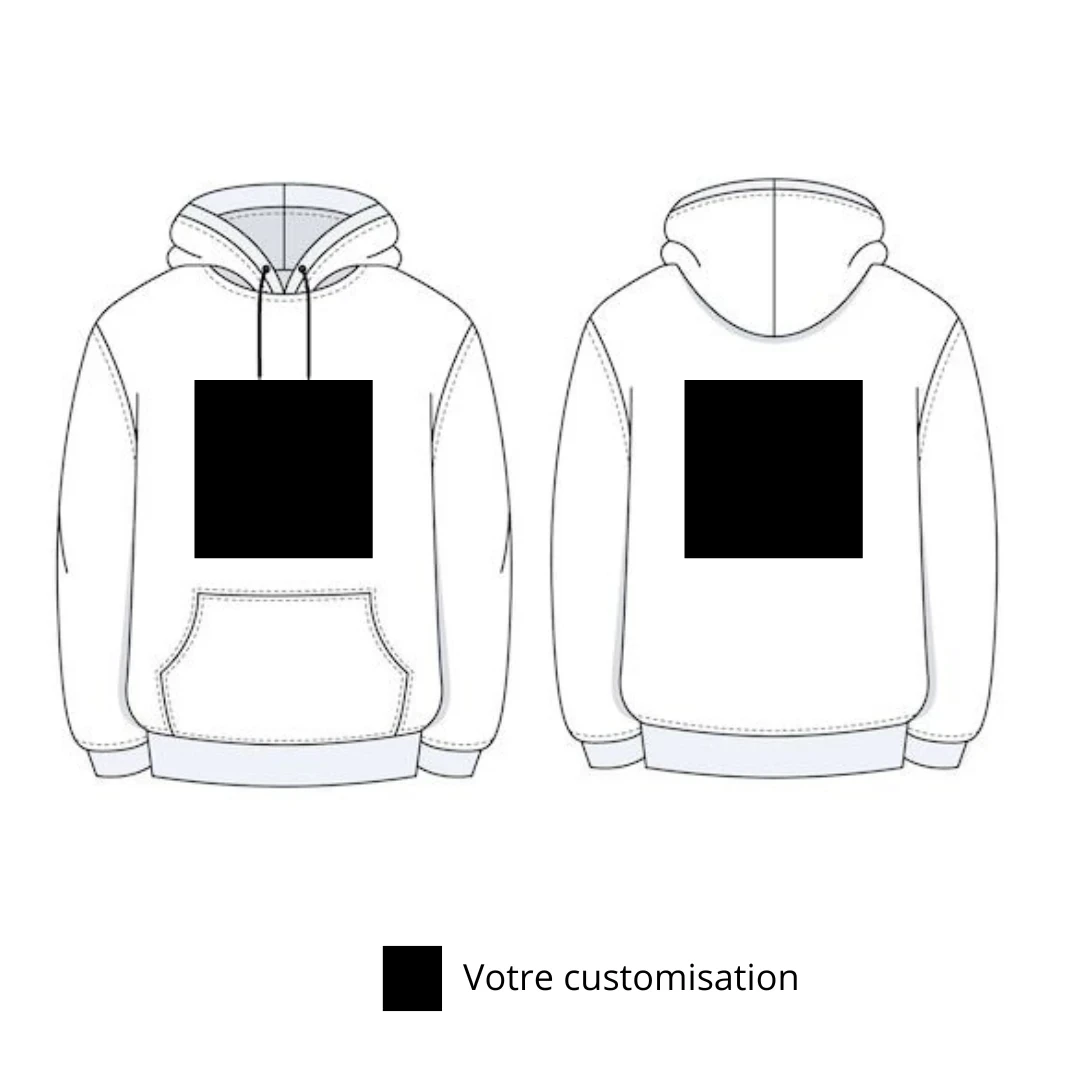 Sudadera Customizada Square