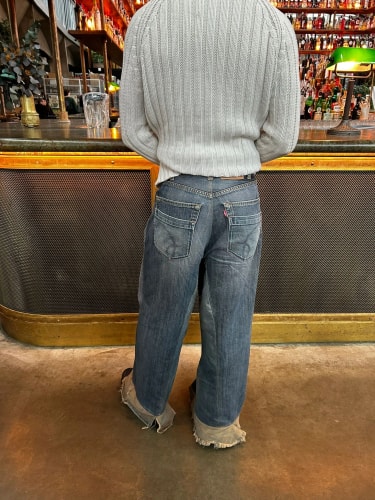 Jean Baggy Double Pocket Customisation