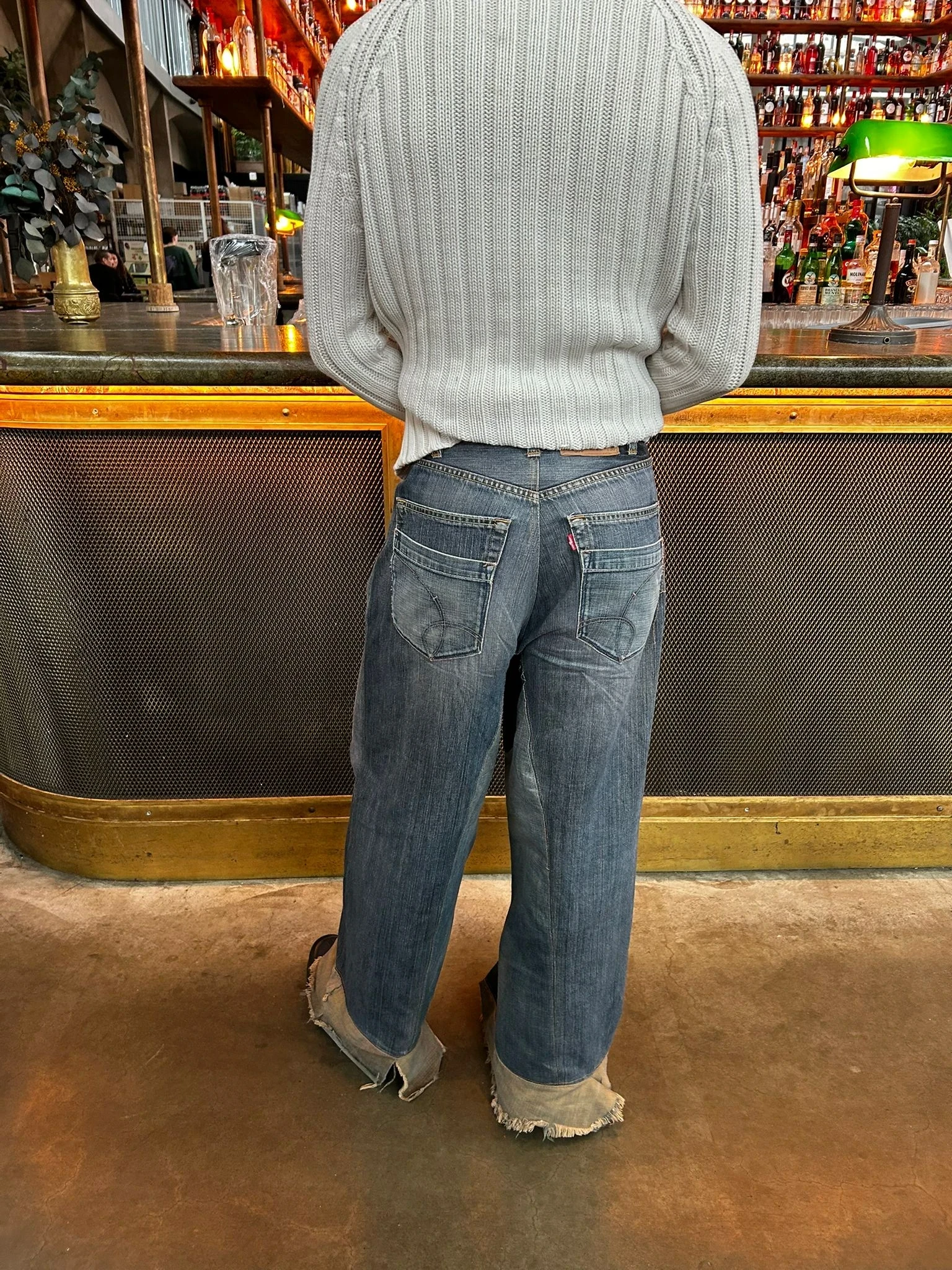 Jean Baggy Double Pocket Customisation 