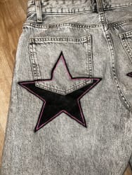 Jean Baggy Etoile Customisation