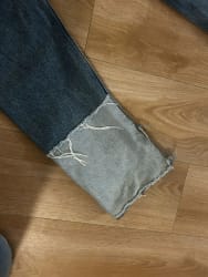 Jean Baggy Patchwork Customisation