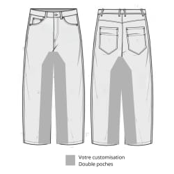Jean Light Baggy Customisation
