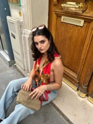 MONICA SCARF TOP
