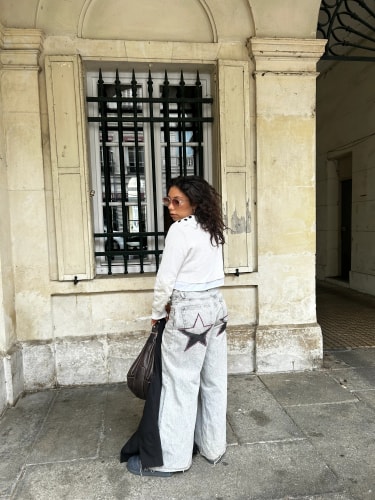 Jean Baggy Etoile Customisation