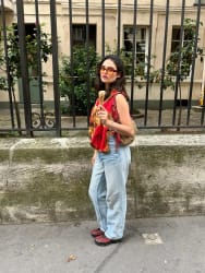 MONICA SCARF TOP