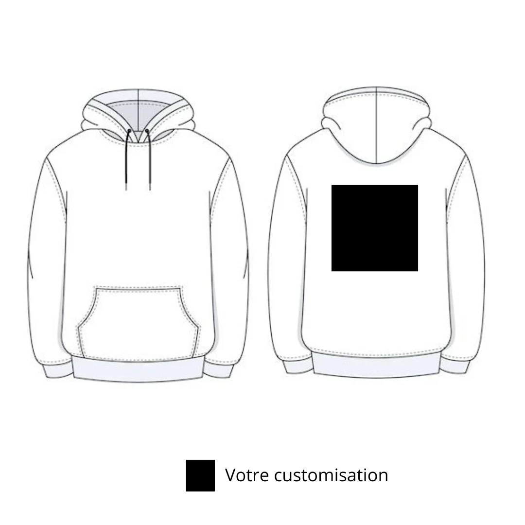 Sudadera Customizada Square