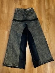 Jean Baggy Belt Customisation