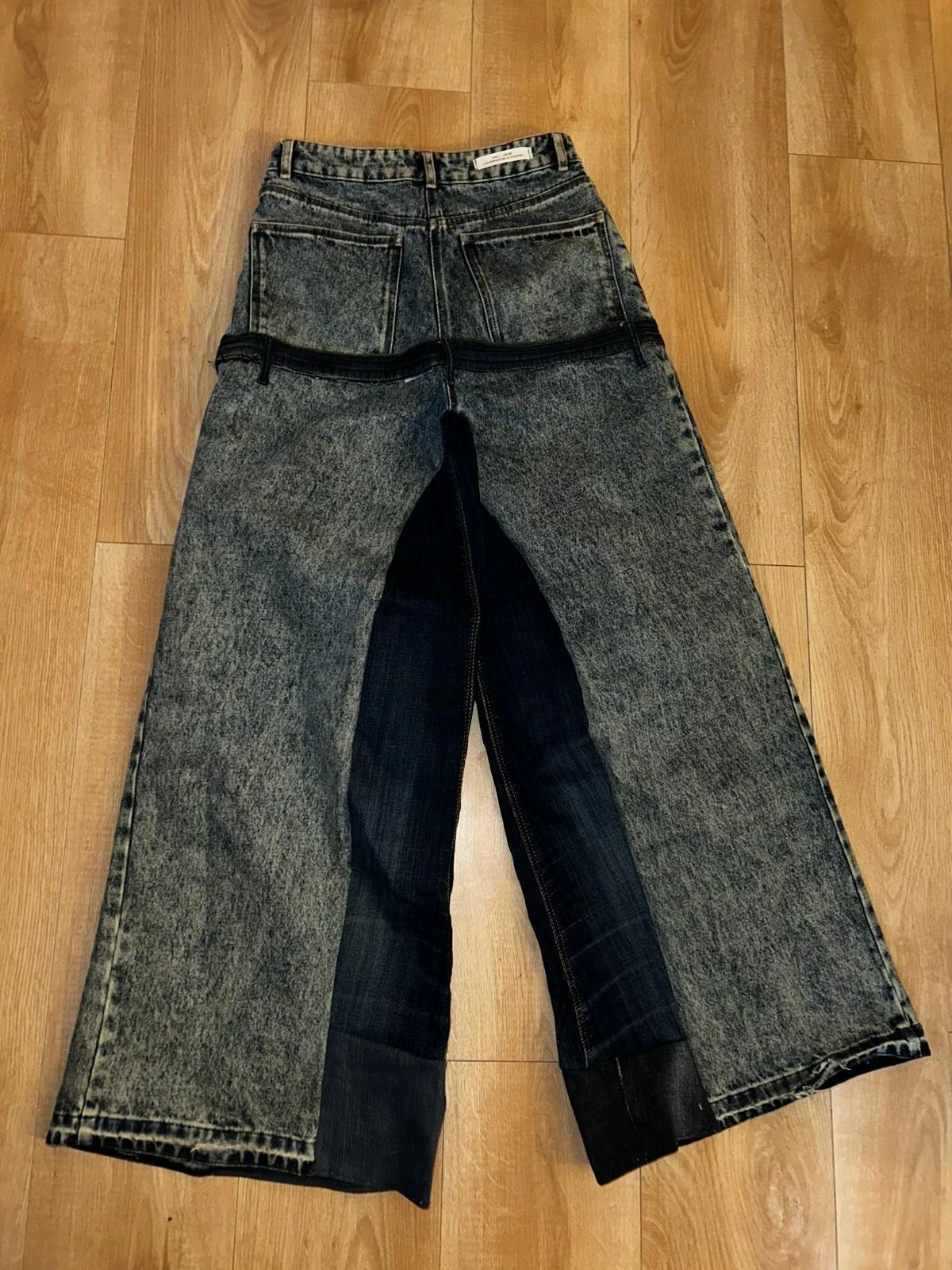 Jean Baggy Belt Customisation