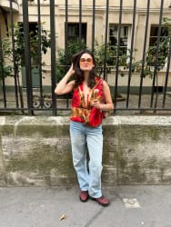 MONICA SCARF TOP