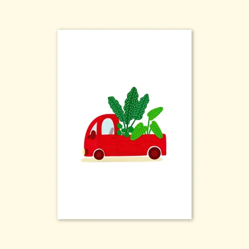 CARTE POSTALE - LIVRAISON