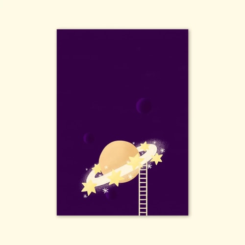 CARTE POSTALE - SATURNE