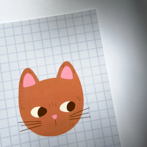 CARTE POSTALE - LE CHAT