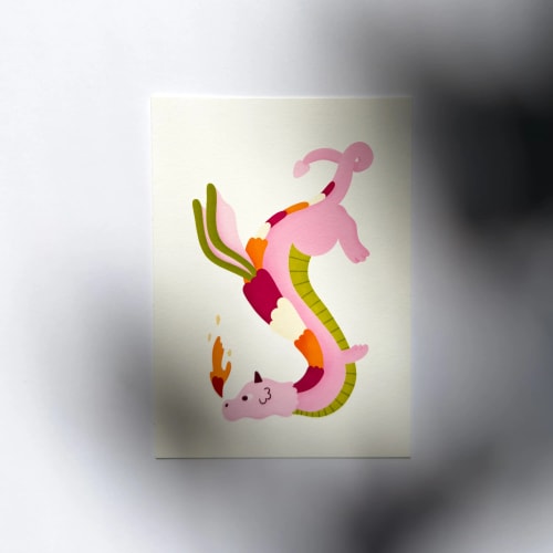 CARTE POSTALE - LE DRAGON
