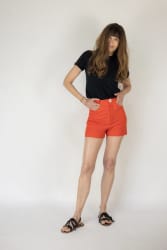 Le Short Coquelicot