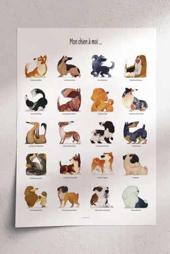 Poster Mon Chien À Moi