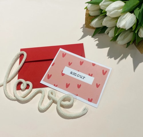 Carte Saint-Valentin - amour