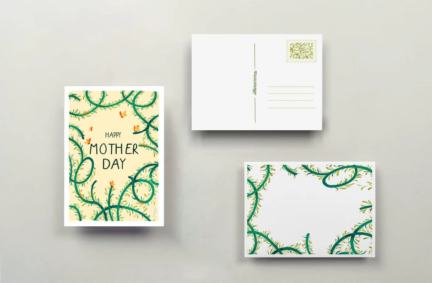 Carte Fête des mères