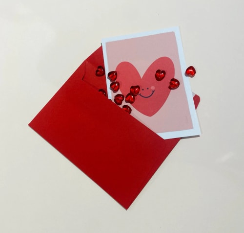 Carte Saint-Valentin - coeur