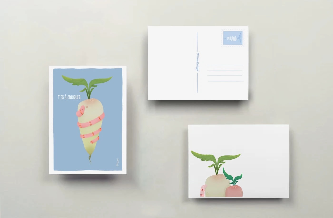 Carte T'es à croquer