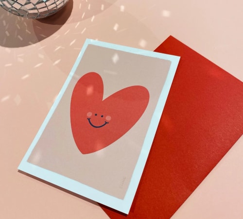Carte Saint-Valentin - coeur